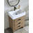 Maxbano 24" Single Bathroom Vanity With Culture Ceramic Sink-203412067