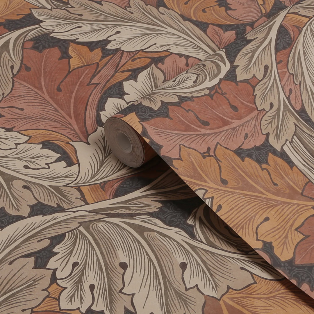 William Morris At Home Acanthus Floral Wallpaper