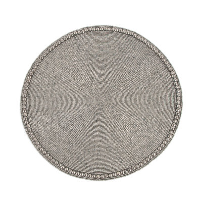 Glass Geometric Round Placemat