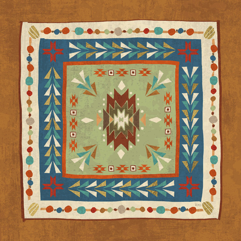 Southwest At Heart Tile VI, H 30 po x l 30 po