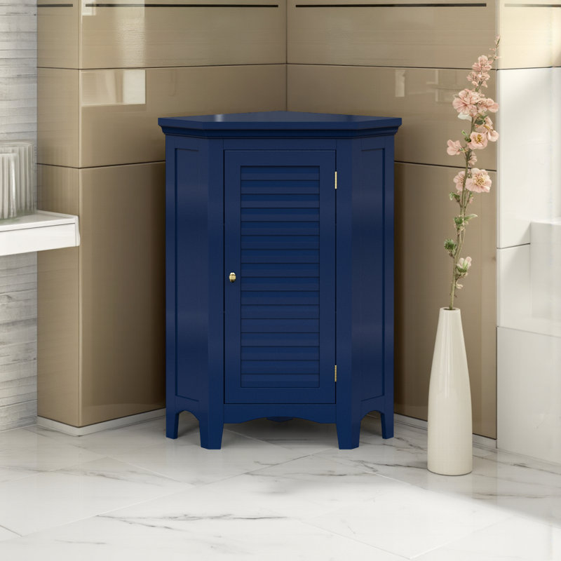 Armoire de rangement autoportante Zal, Marine