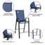 Ensemble de bar extérieur 3 pièces Advika-2040297240