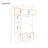 79'' Tall 4-In-1 Wooden Hall Tree - Entryway Coat Rack With Bench, 4 Hooks, 6 Storage Cabinets & Adjustable Shelf(White)-1674257262