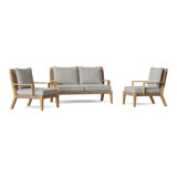 Hadley Outdoor 3 - Piece Conversation Set