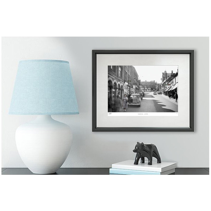 Yeovil, C1955 1 Piece Single Picture Frame Wall Art, 60cm H x 80cm W x 2.3cm D