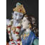 Radha Krishna sur une balançoire