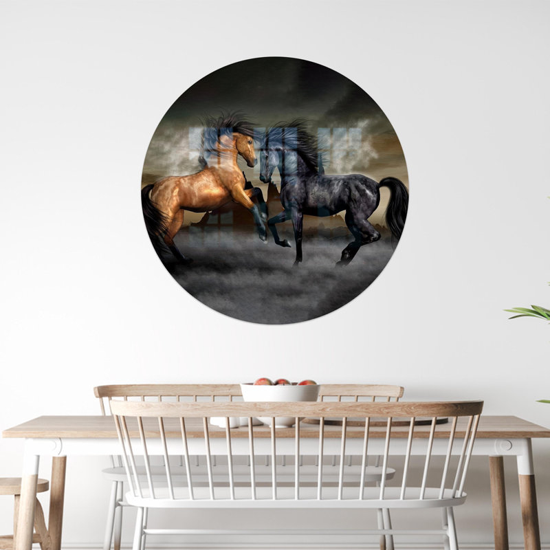 Superbe impression sur verre pour décoration murale parfaite comme cadeau de Saint-Valentin offrant un charme campagnard et une touche personnalisée