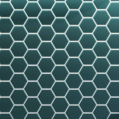 3" Beehive 10.25in.x11.75in. Glass Mosaic Tile
