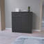 Commode Carlin, chambre à coucher, noir-668681003