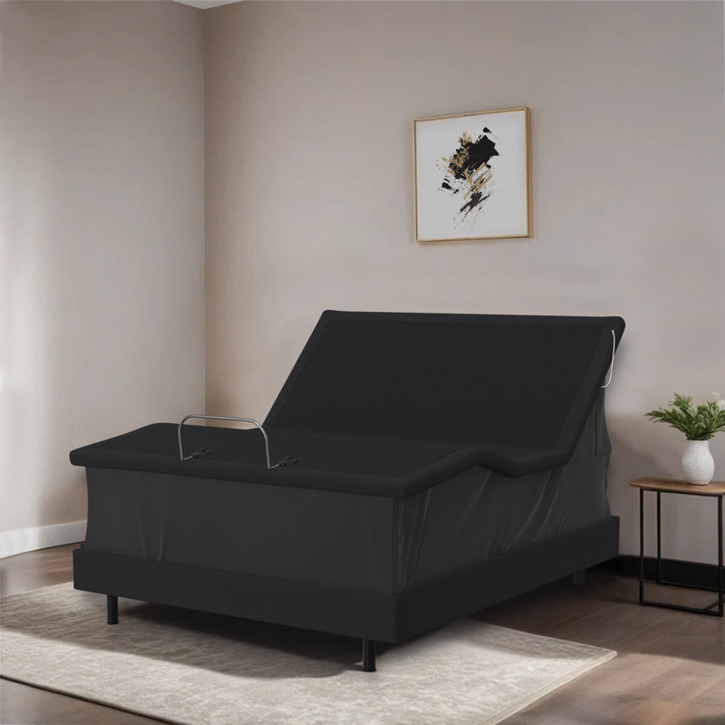 Base de lit réglable Reculver Lift, commande vocale, massage de la tête et des pieds, ports USB, Simple TG