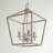 Cerrato 4 - Light Lantern Geometric Chandelier