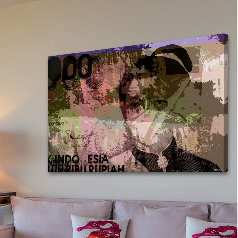 Parvez Taj - Wrapped Canvas Print, 30cm H x 45cm W