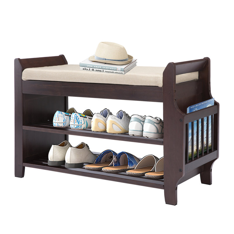 6 Pair Shoe Storage Bench