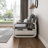Round Armrest Storage Sofa Bed-116777373
