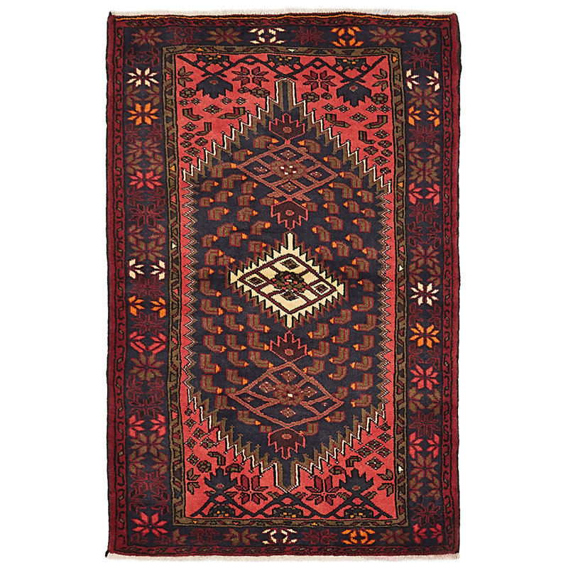 Tapis bleu marine Andelz 3 pi 5 po x 5 pi 4 po