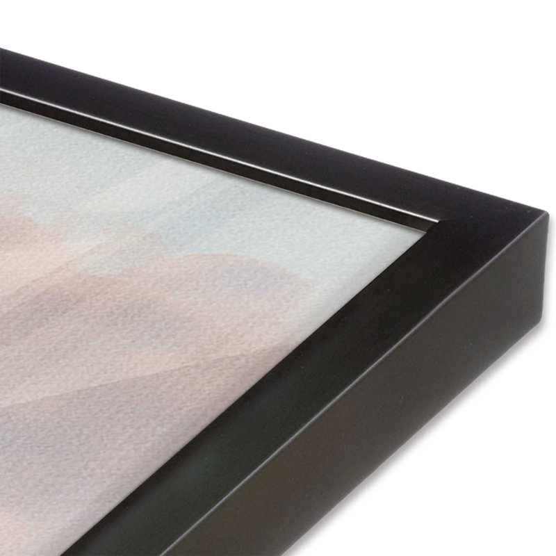 «Serene Sunset Over Fields I», Zinc patiné, H 15,25 po x l 12,25 po 