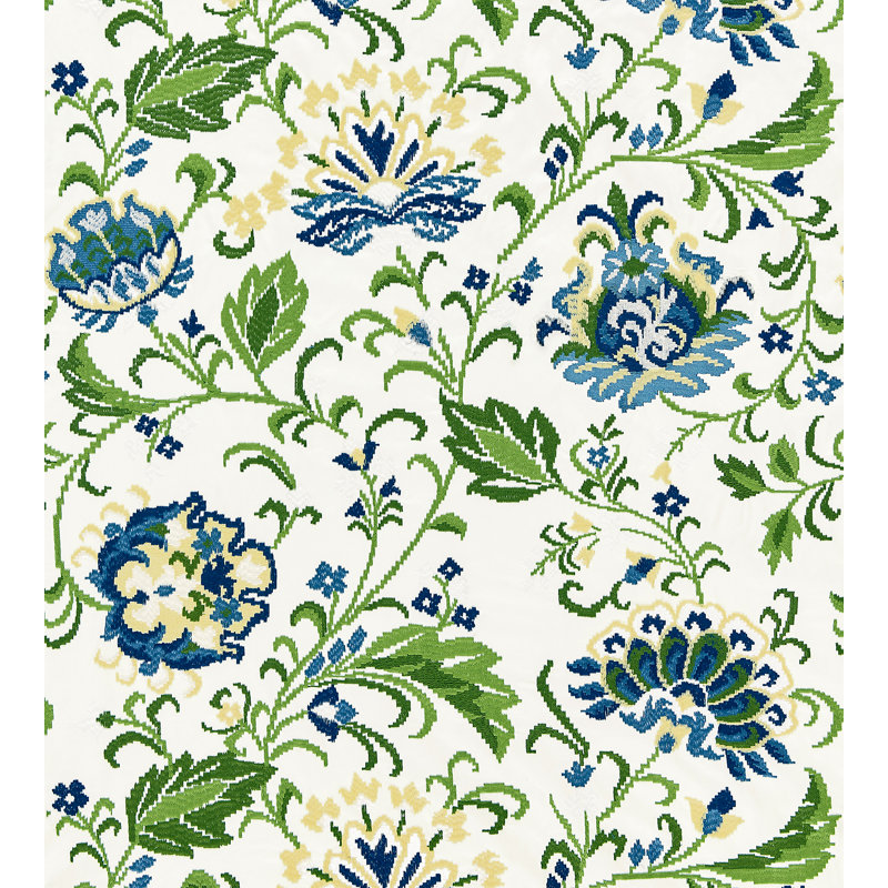 La Boheme Delphine Embroidery Fabric, Jardin