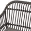 Chaises en faux rotin avec coussins Rodney (ensemble de 2)-815164405-815164404