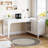 L-Shaped Desk With Storage Cabinet, Corner Home Office Desk-923613204