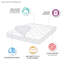 Protège-matelas imperméable en satin de coton 300 fils-266616624