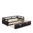 Wooden Daybed With Trundle,Extending Daybed With Trundle-1383872475