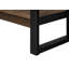 Table de chevet pour chambre à coucher, table de chevet, table d'appoint industrielle, table d'appoint, table de bout à cadre en métal-340006914