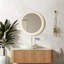 Meuble-lavabo et lavabo modernes peu encombrants, lavabo en céramique durable et pierre frittée
