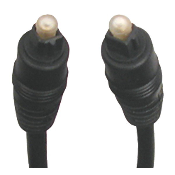 Digital Optical TosLink Audio Cable - 12'