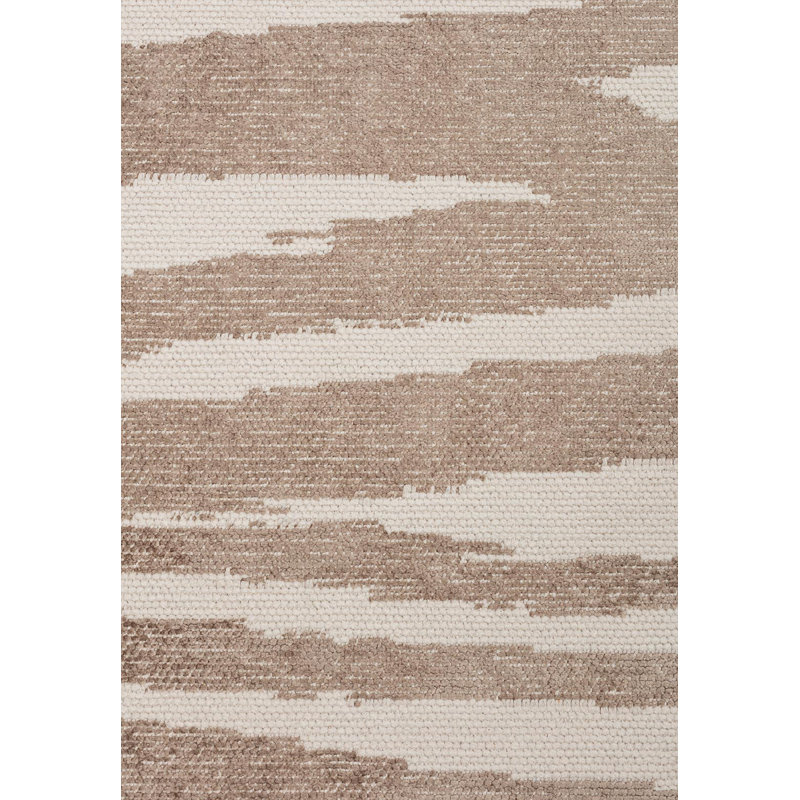 Altovese Rectangle Abstract Cotton and Viscose Indoor / Outdoor Area Rug, Rectangle 240 x 300cm