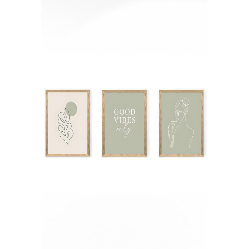 Ensemble de peinture décorative (3 pièces)