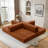 Boneless Compression Sofa - 78''Convertible Floor Sofa Bed - With Pillow Back Support Armrest - Comfy Foldable Sofa Bed Compressed Sofa In Box - Corduroy Fabric - For Living Room Bedroom-1715834489