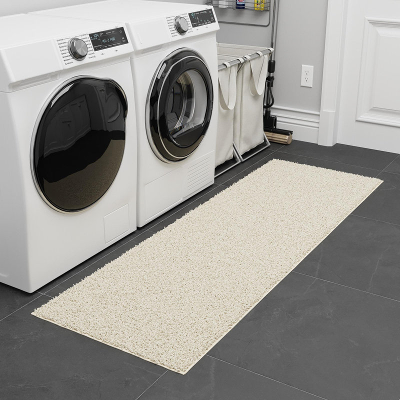Polypropylene Plastic Non-Slip Bath Rug, Runner 23.6" x 59"