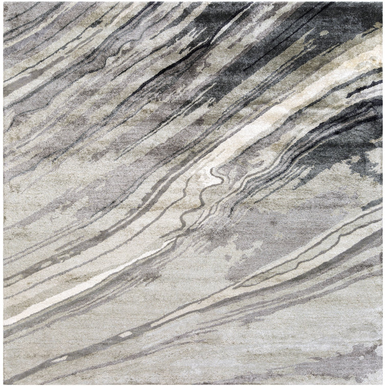 Mcduffy Hand Tufted Viscose Indoor Rug