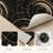 Celestial Swirls Non-Slip Washable Kitchen Mats