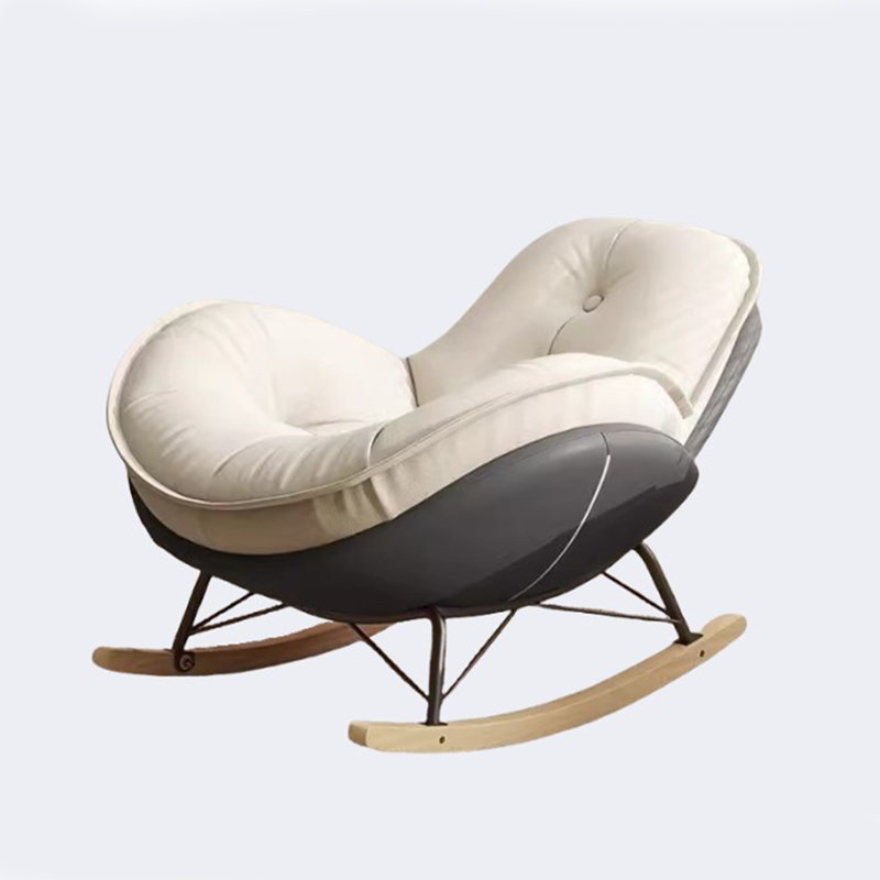 Chaise berçante Luxury, Gris
