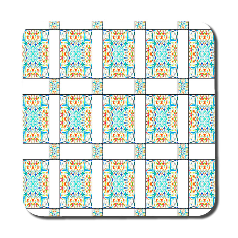 Square 6 Piece Coaster Set