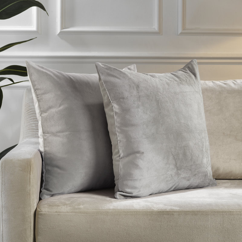 Matte Velvet Pillow Cover, 26" x 26", 16 Thistle