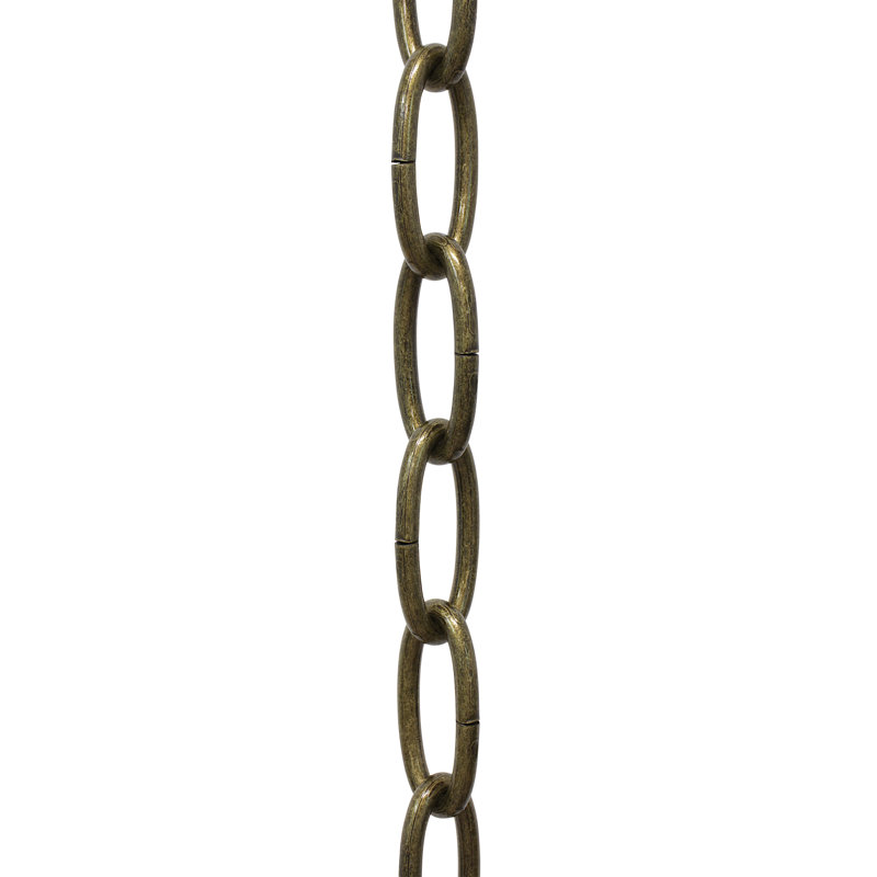 Lustre décoratif à maillons standard, Beige cendre, 3 pi 