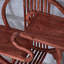 Solid wood shelving floor-to-ceiling flower stand