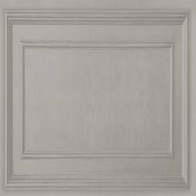 Fresco Wood Panelling Wallpaper, Beige