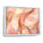 White Floater Framed