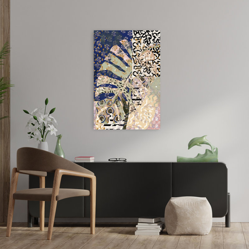 Art contemporain, art contemporain abstrait, H 36 po x l 24 po
