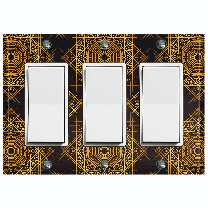 Plaque murale berçante Fancy Damask