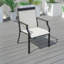 Fauteuil de salle à manger d'extérieur Svetomir