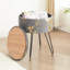 Tabouret d'appoint en métal Gadsby-356766342