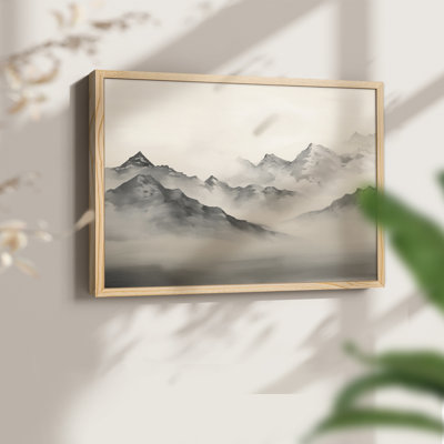 Paysages rétro - CIX - reproduction encadrée
