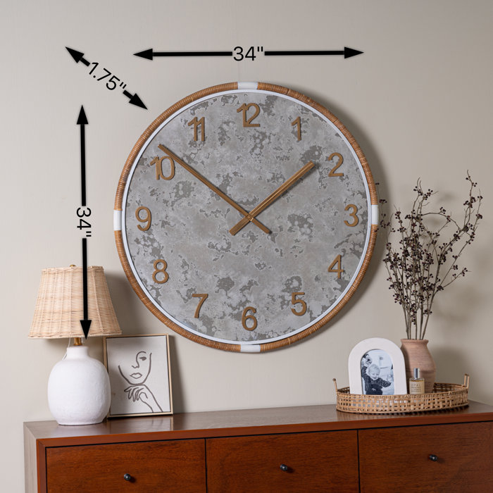 Cooper Classics Sundale Analog Clock & Reviews | Perigold