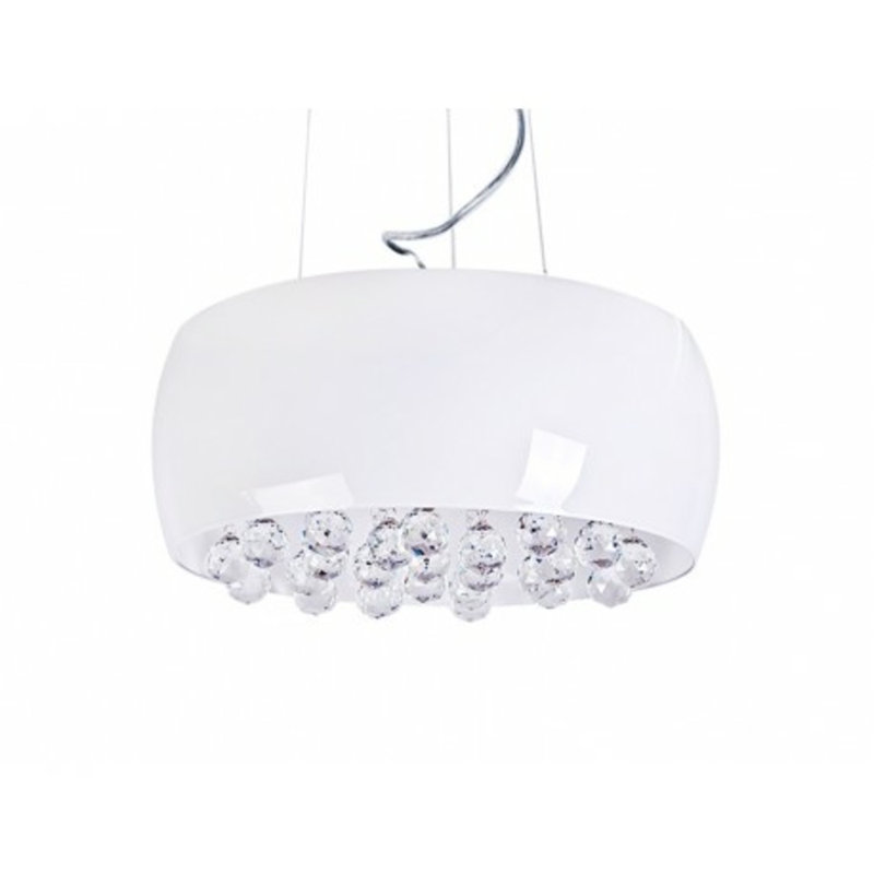 Quince 6 - Light Chrome Drum Pendant
