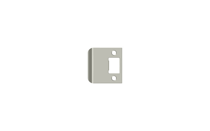 Deltana SPE225U15 Extended Lip Strike Plate, 2 1/4" x 2-1/4" in Brushed Nickel