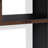Suffield 4-Shelve Manufactured Wood Asymmetrical Tiered Shelf -83821662